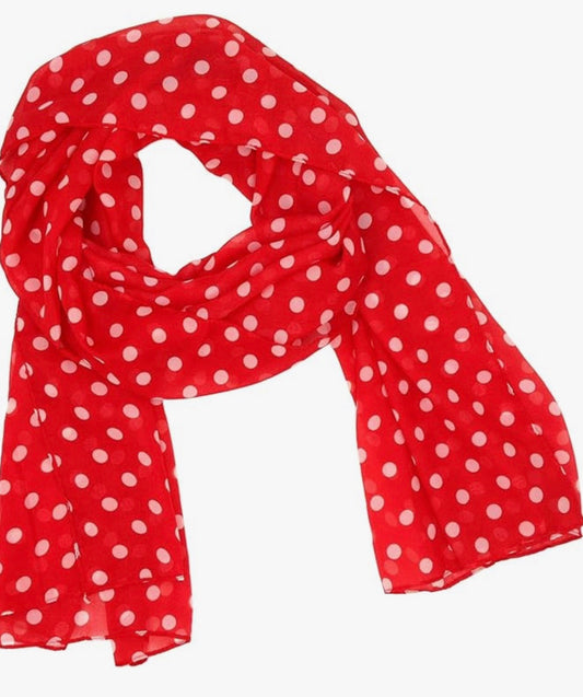 Polka Dot Scarf