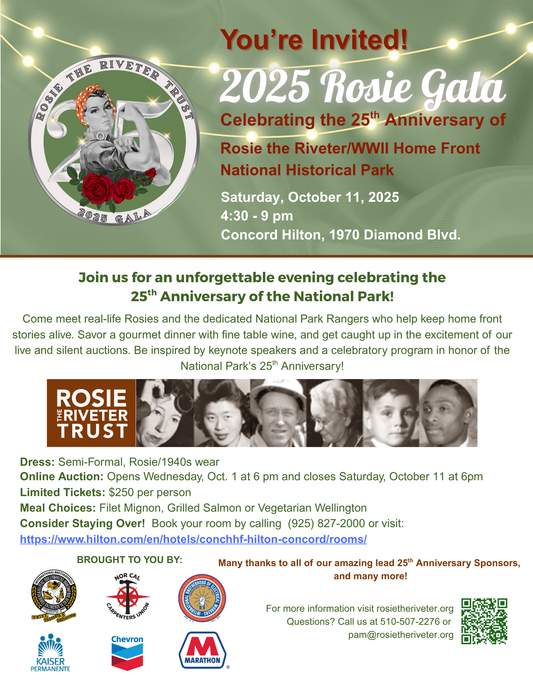 You're Invited to the 2025 Rosie Gala!