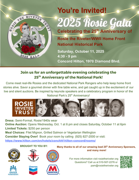 You're Invited to the 2025 Rosie Gala!