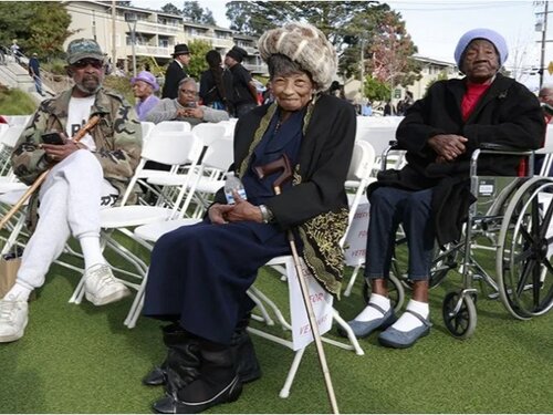 Marin City honors legacy of Gustava Wilson, a ‘Rosie the Riveter’ and community ‘granny’