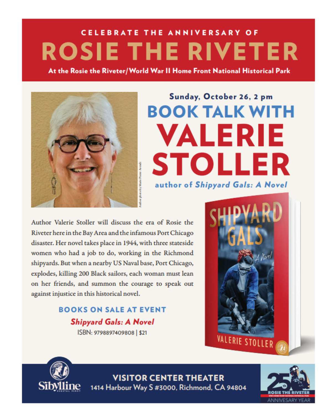 Author Valeria Stoller to Speak on Oct. 26