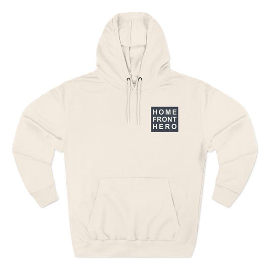 Hoodie - "Home Front Hero" Rosie the Riveter Tribute Fleece Hoodie