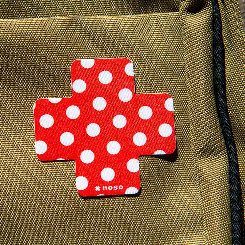 Polka Dot Peel and Stick Patch