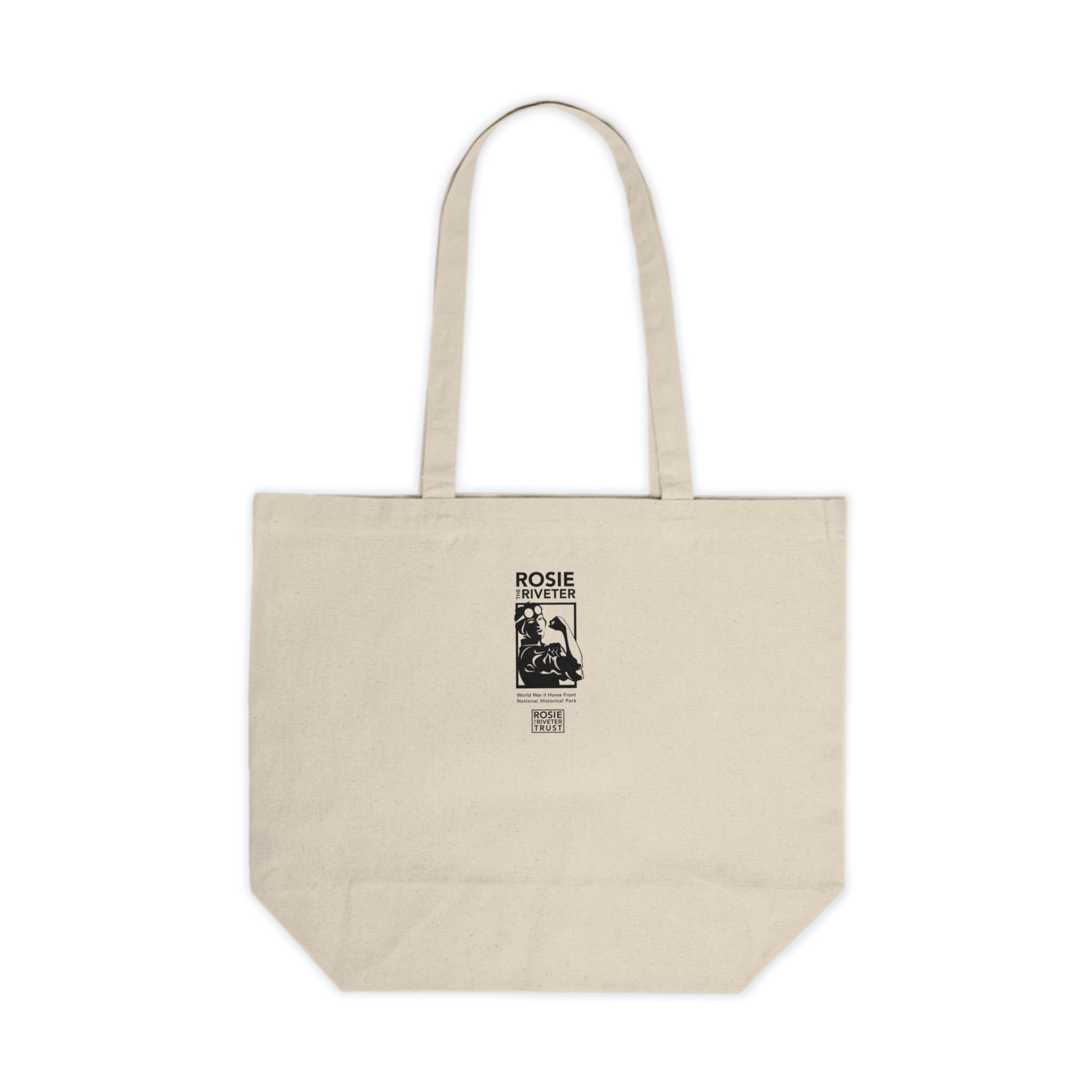 Rosie with National Park Name Canvas Tote