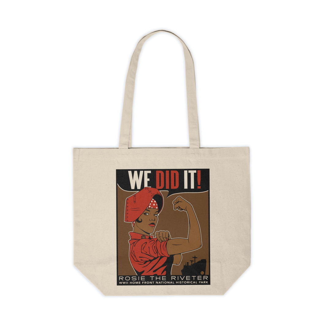 Canvas Tote with Wendy the Welder