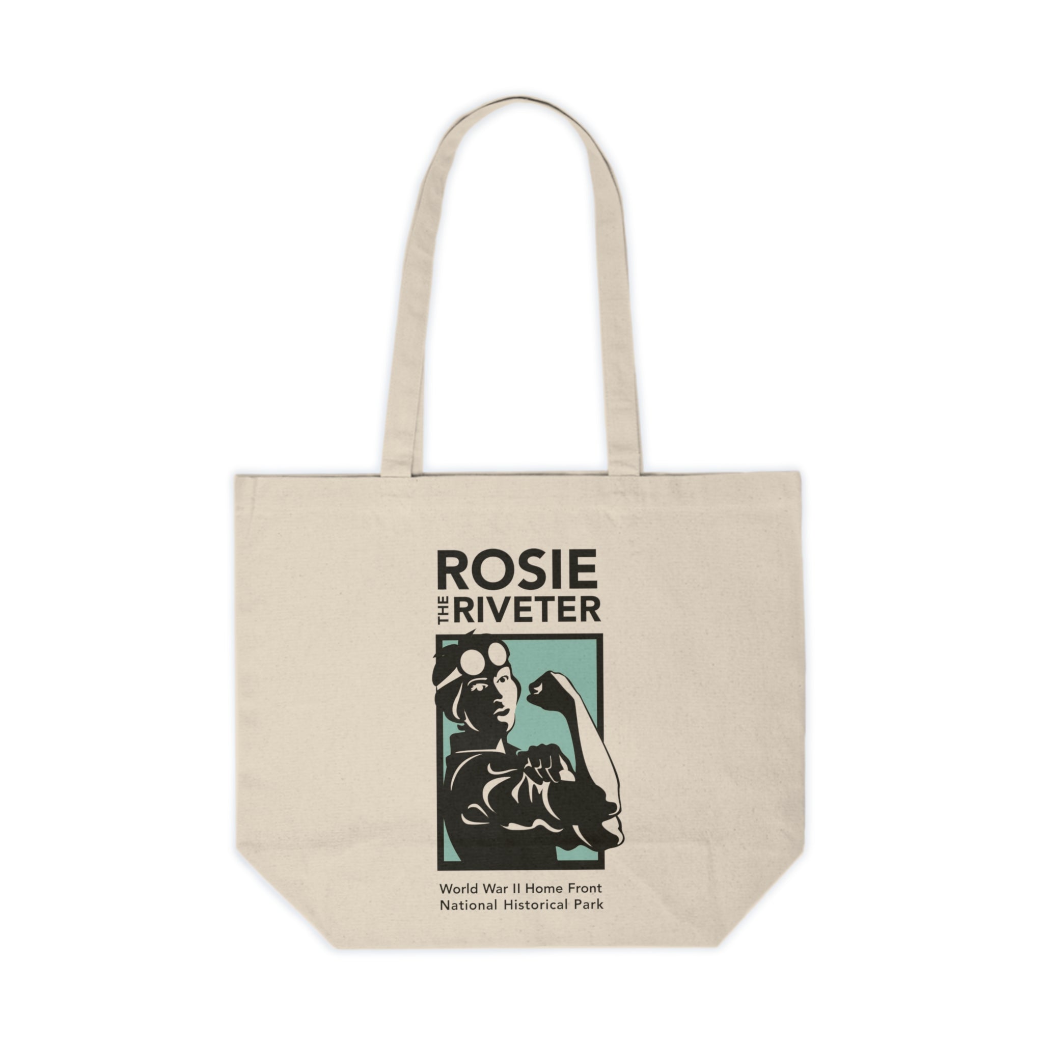 Rosie National Park Logo Canvas Tote