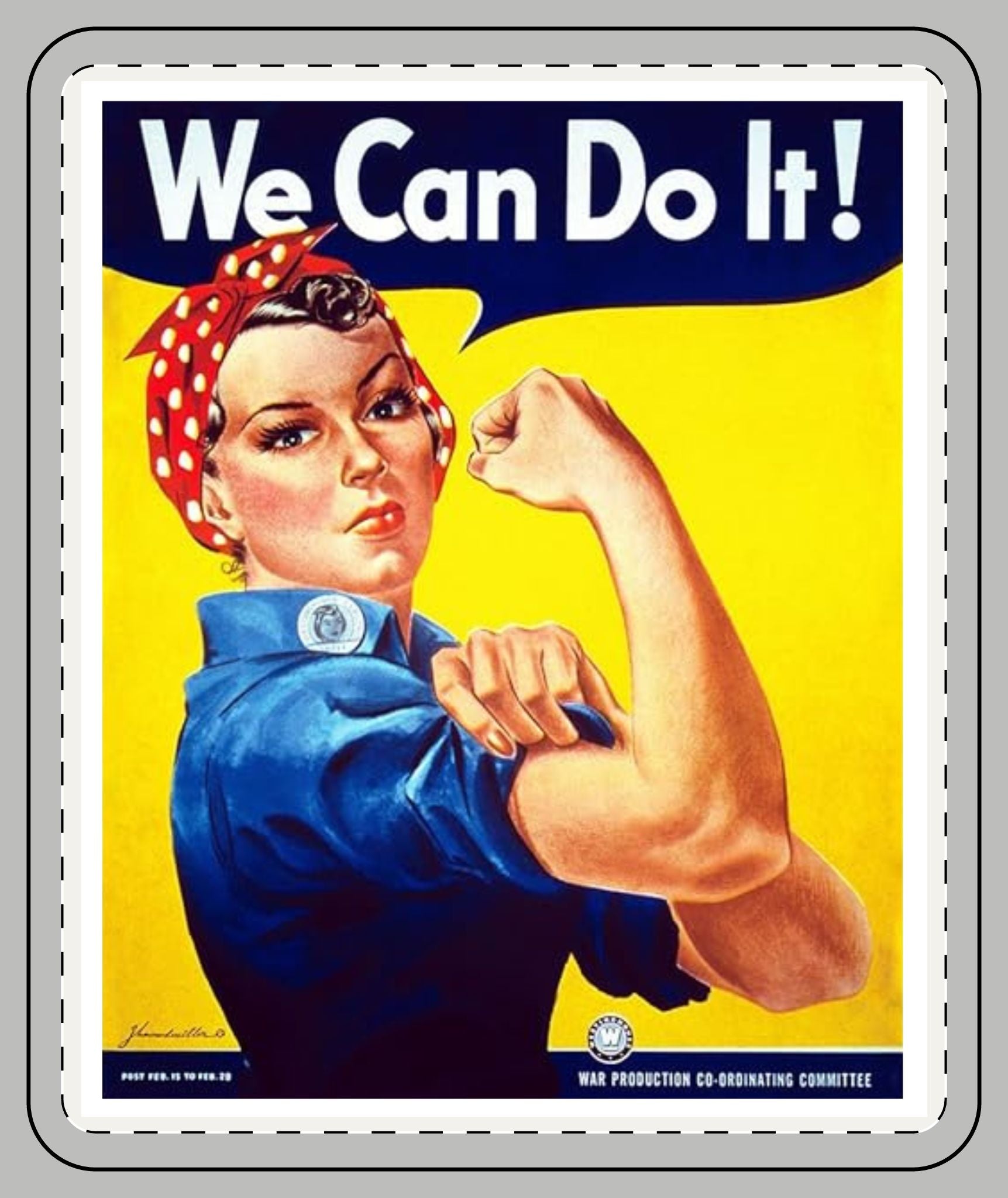 We Can Do It! Rosie the Riveter Fleece Blanket  - A Home Front Hero Exclusive!