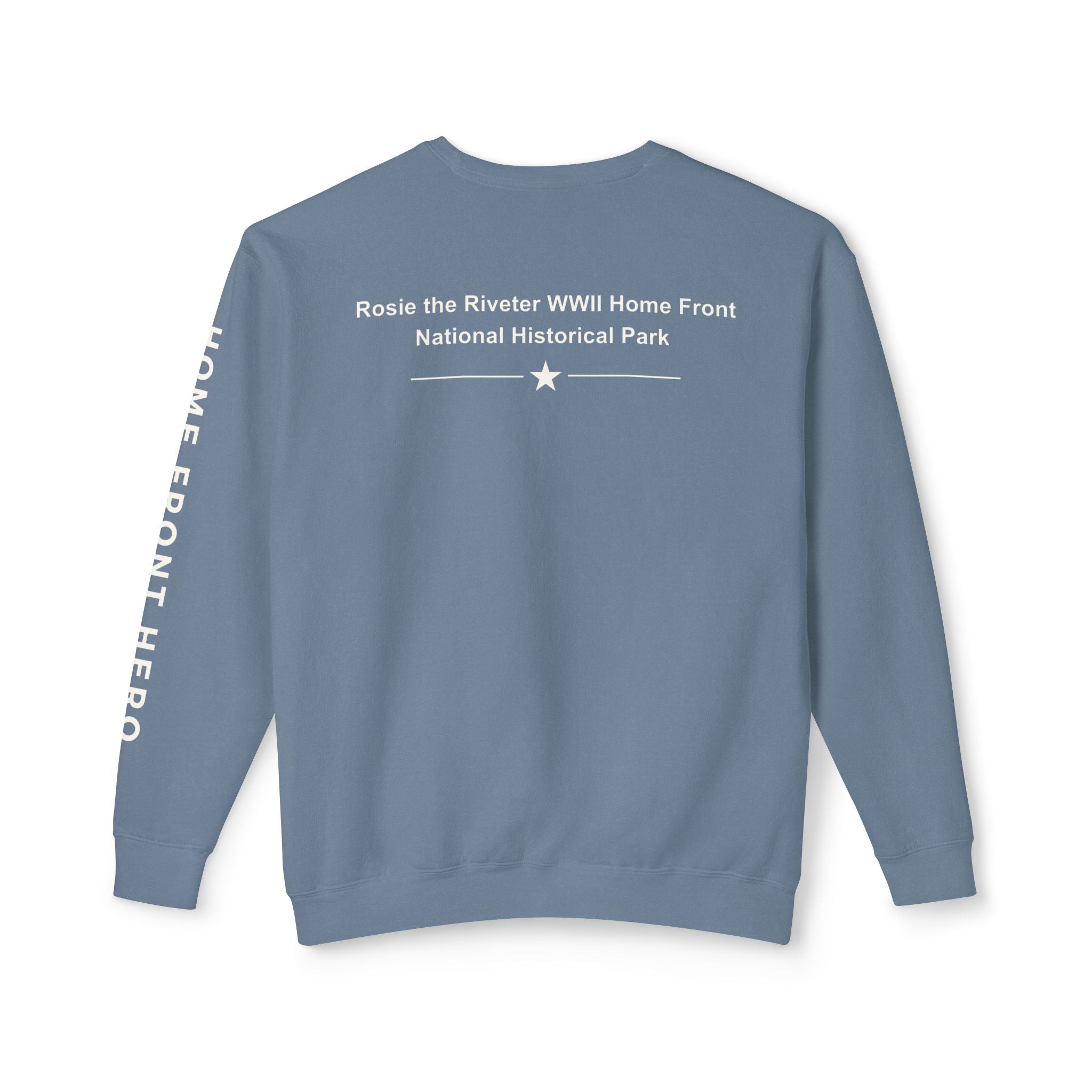 Minimal White Crewneck Sweatshirt