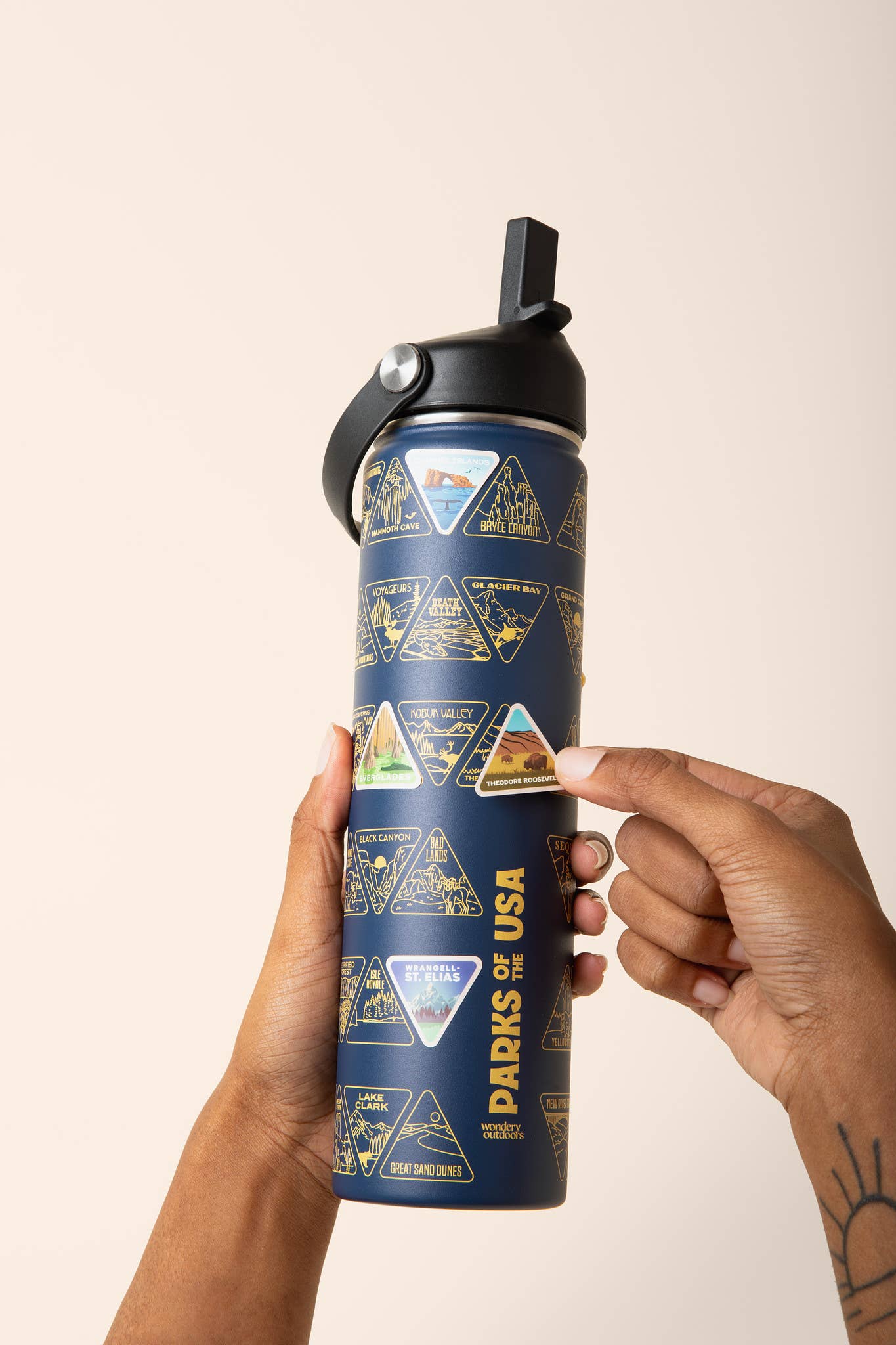The Original Parks of the USA Bucket List Bottle 24oz: Ocean