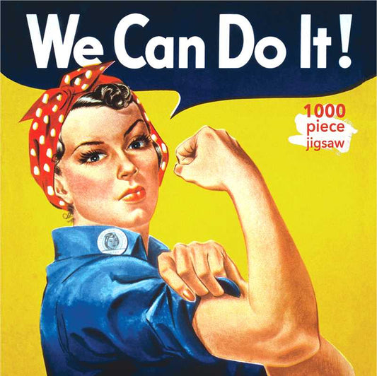 Adult Jigsaw Puzzle J. Howard Miller: Rosie the Riveter Poster by: Jigsaw; 1 pages / English