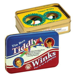 Vintage Game Tin - Tiddly Winks