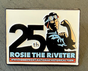 25th Lapel Pin