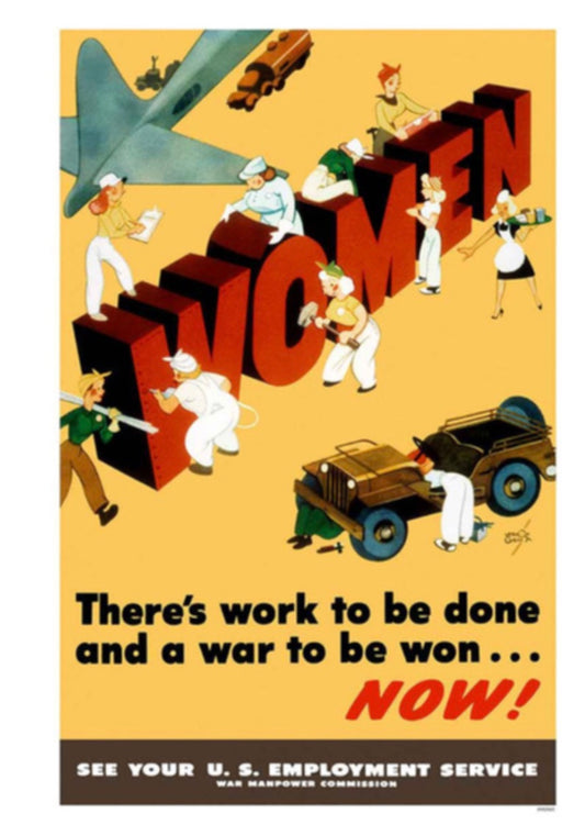 Print Women, There's Work to be Done