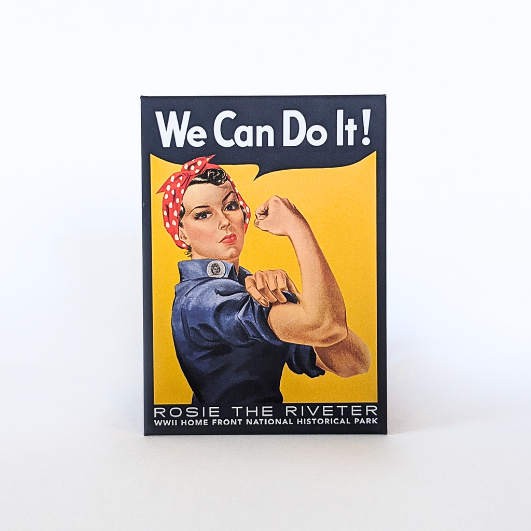 Magnet - Rosie the Riveter with National Park Name – Rosie the Riveter Trust