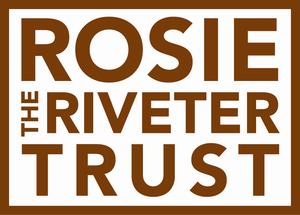 Logo for Rosie the Riveter Trust