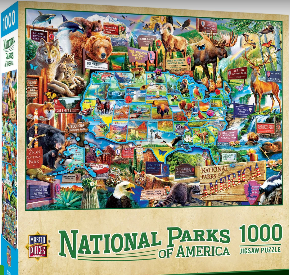National Park Puzzle 1000 pc