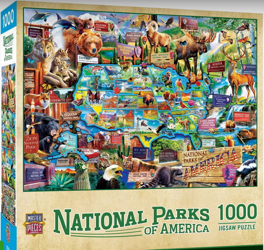 National Park Puzzle 1000 pc