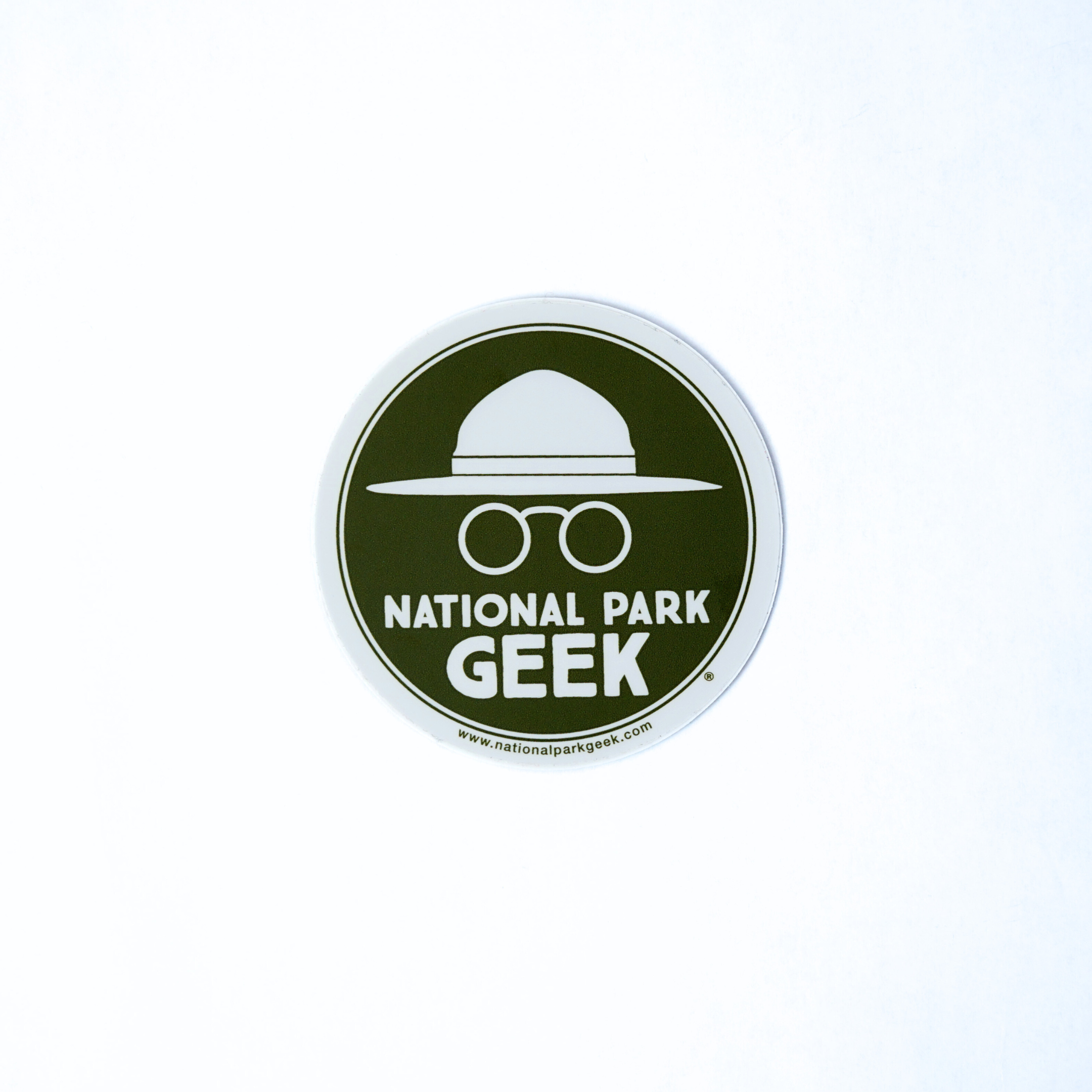 National Park Geek Sticker