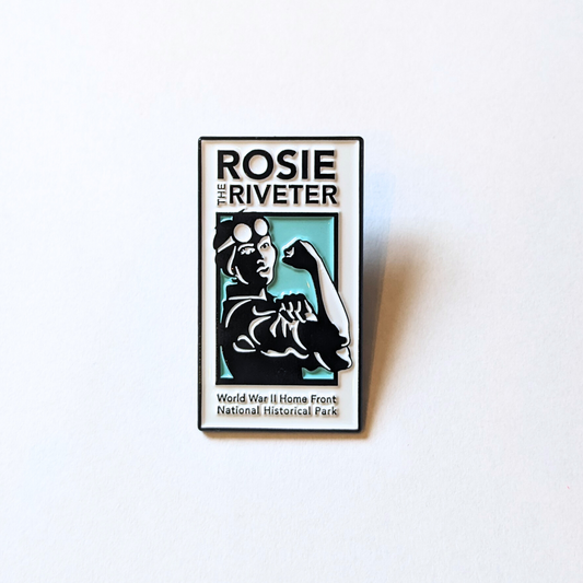 Rosie National Park Logo Enamel Pin