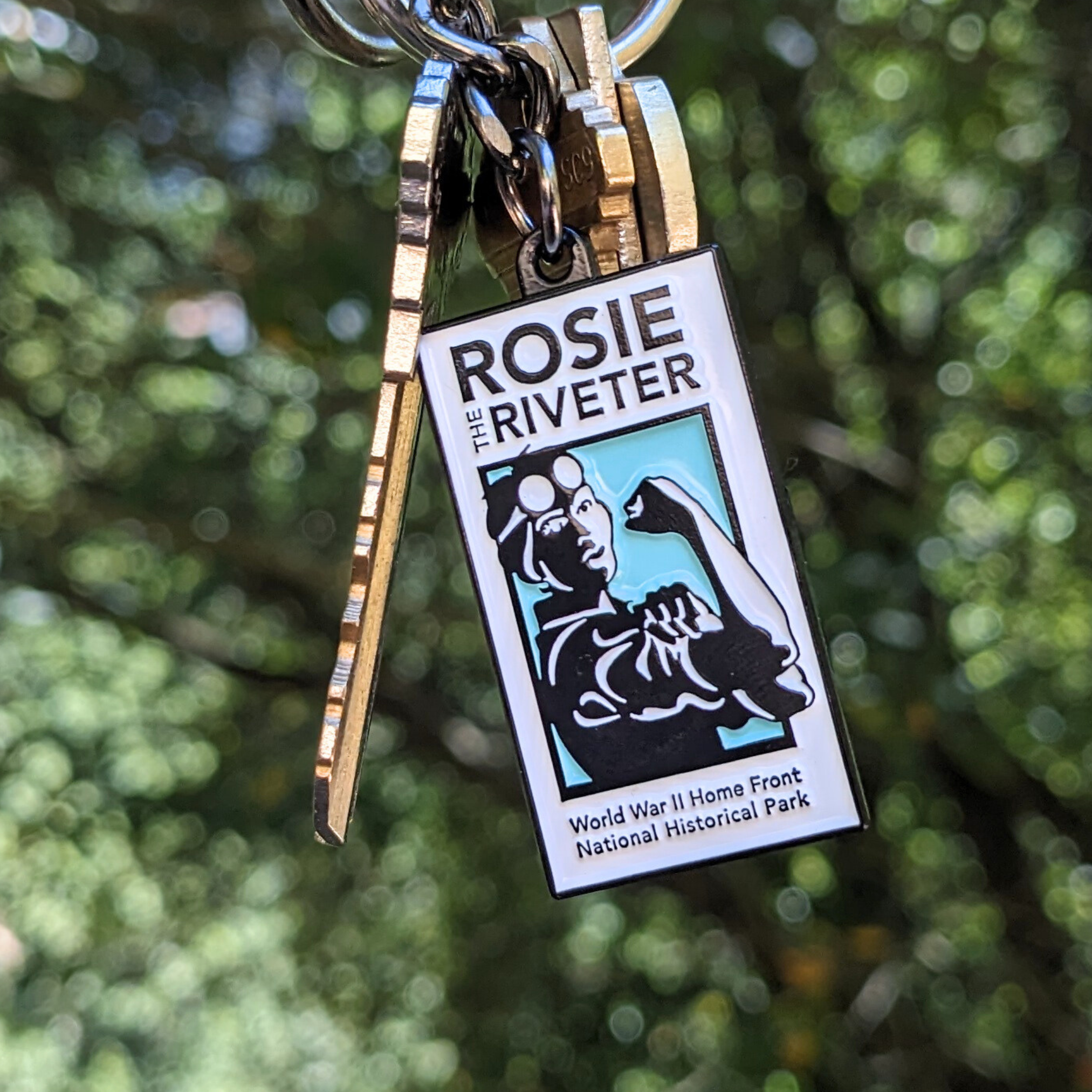 Rosie National Park Logo Keychain