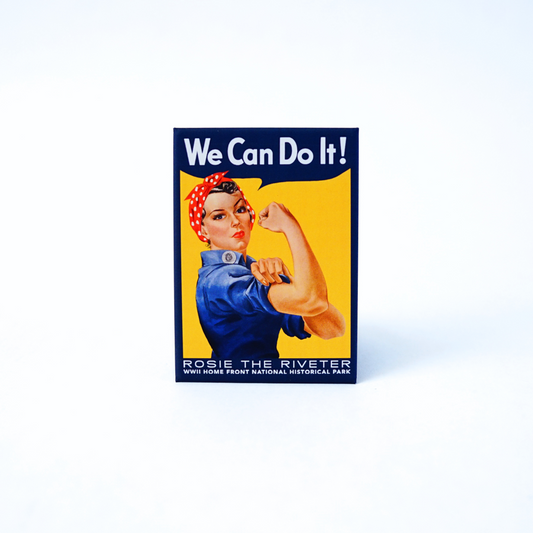 Rosie the Riveter with National Park Name Magnet