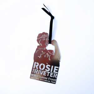 Rosie National Park Logo Steel Ornament