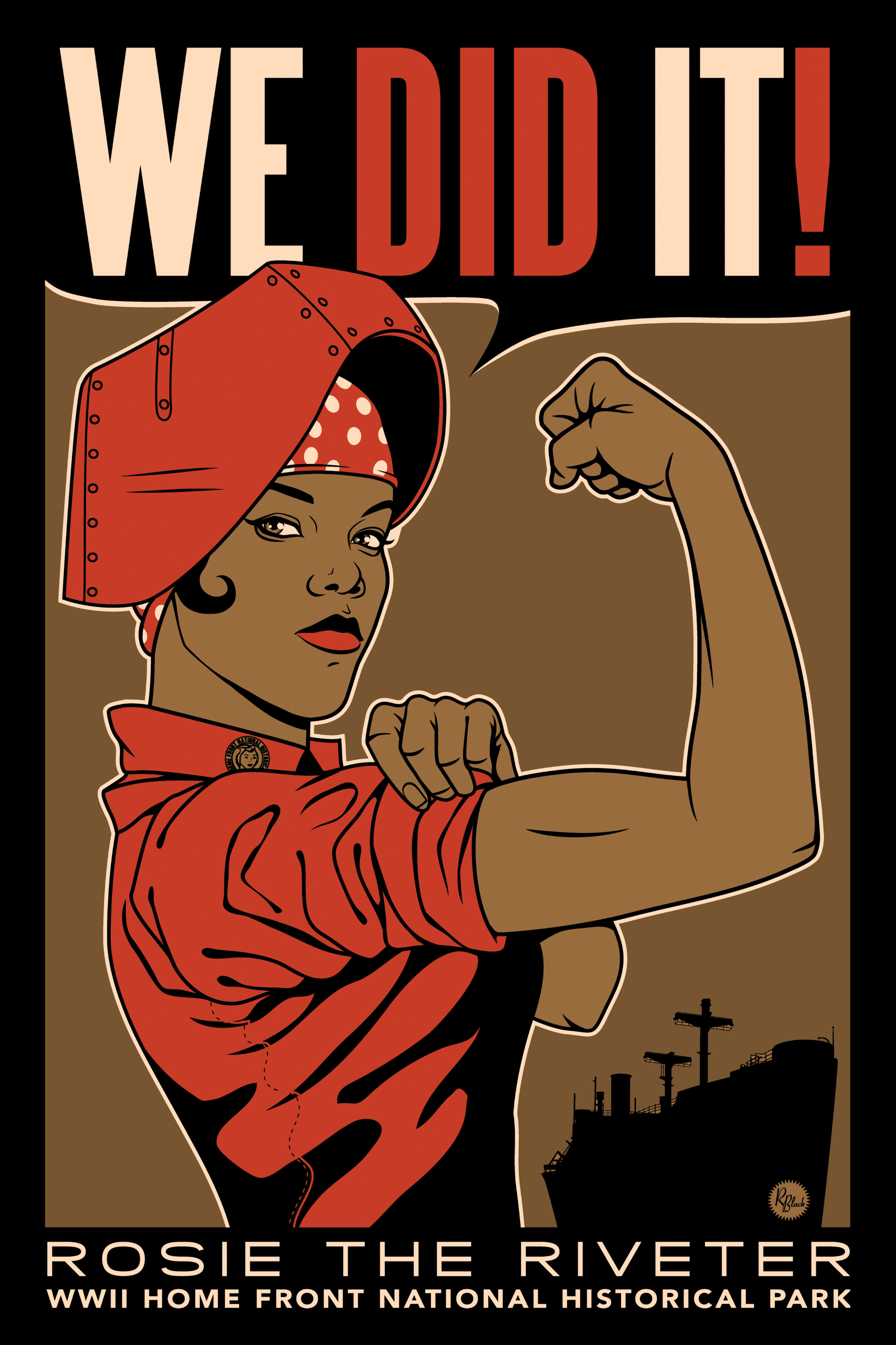 Postcard - Wendy the Welder