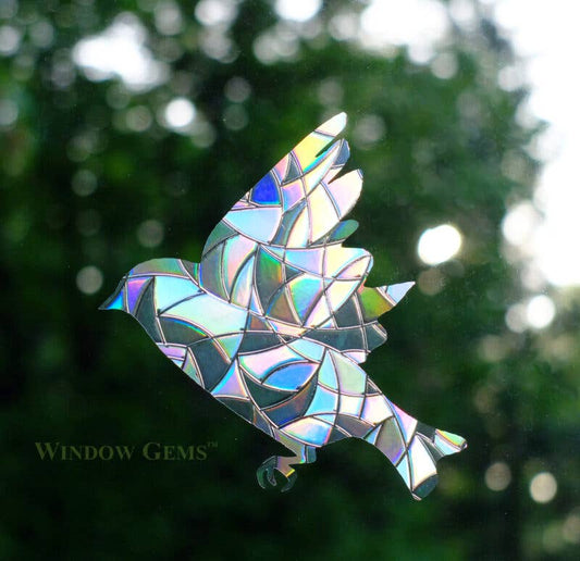 Bird Suncatcher Window Clings - Prismatic - Prevent Strikes