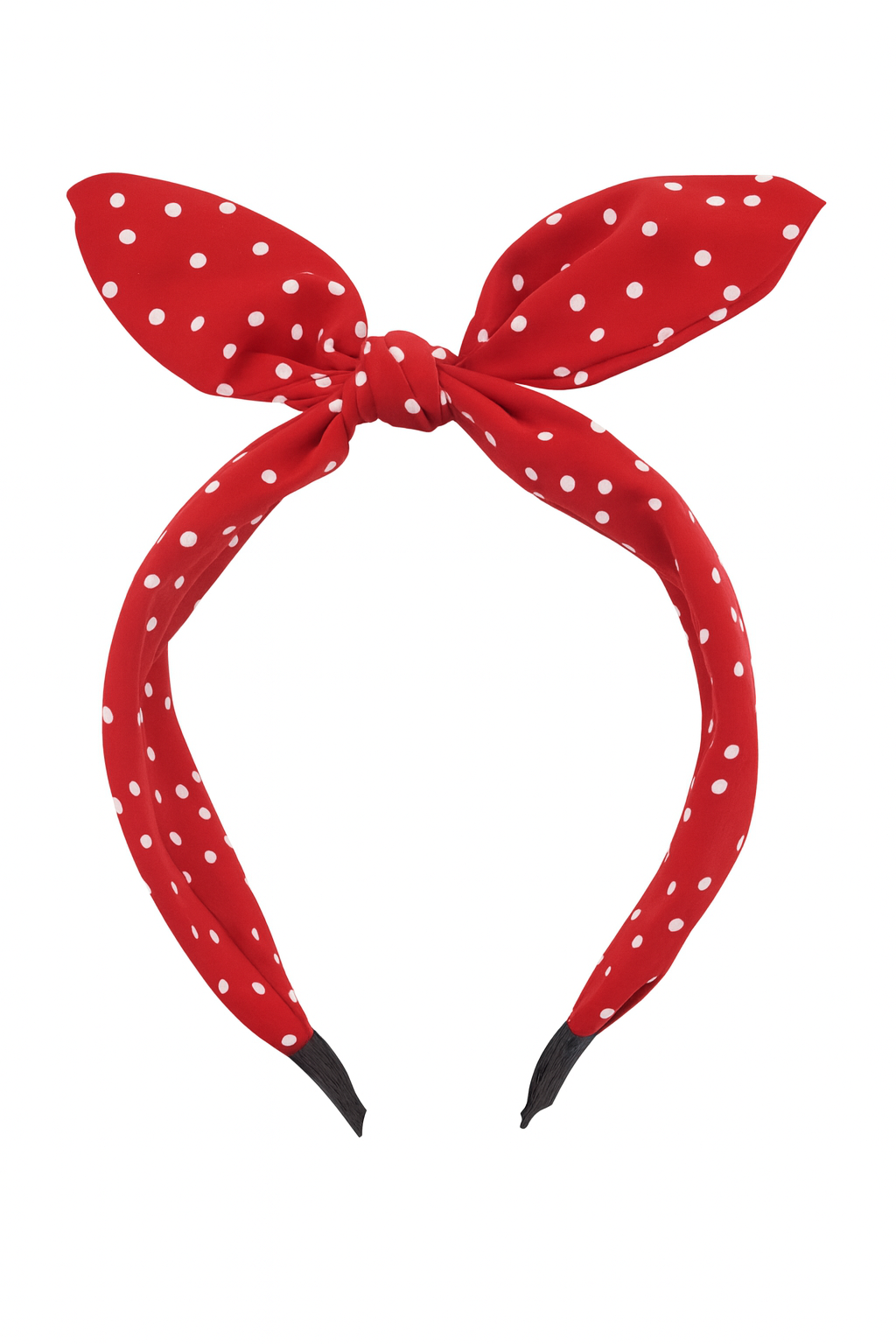 Polka Dot Knotted Headband