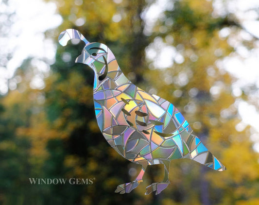Quail Window Clings - Bird Strike Prevention Suncatchers