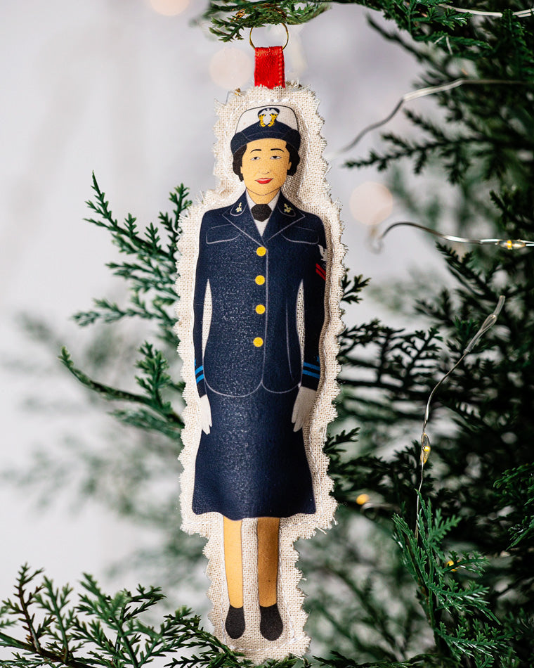 Handmade Susan Ahn Cuddy Ornament