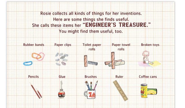 Rosie Revere's Big Project Book For Bold Engineers