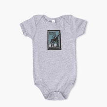 Load image into Gallery viewer, Baby Onesie with Whirley Crane
