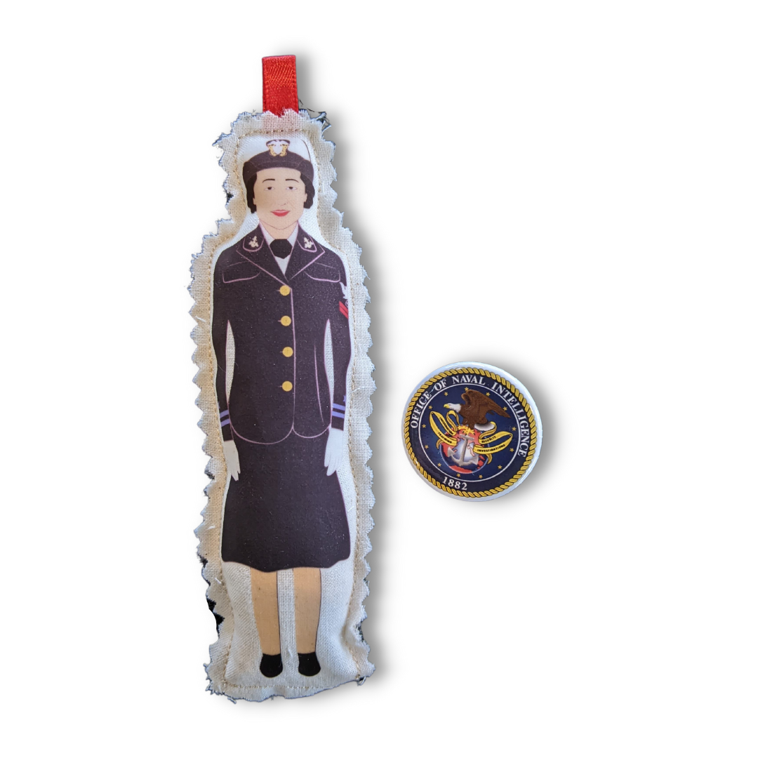Handmade Susan Ahn Cuddy Ornament