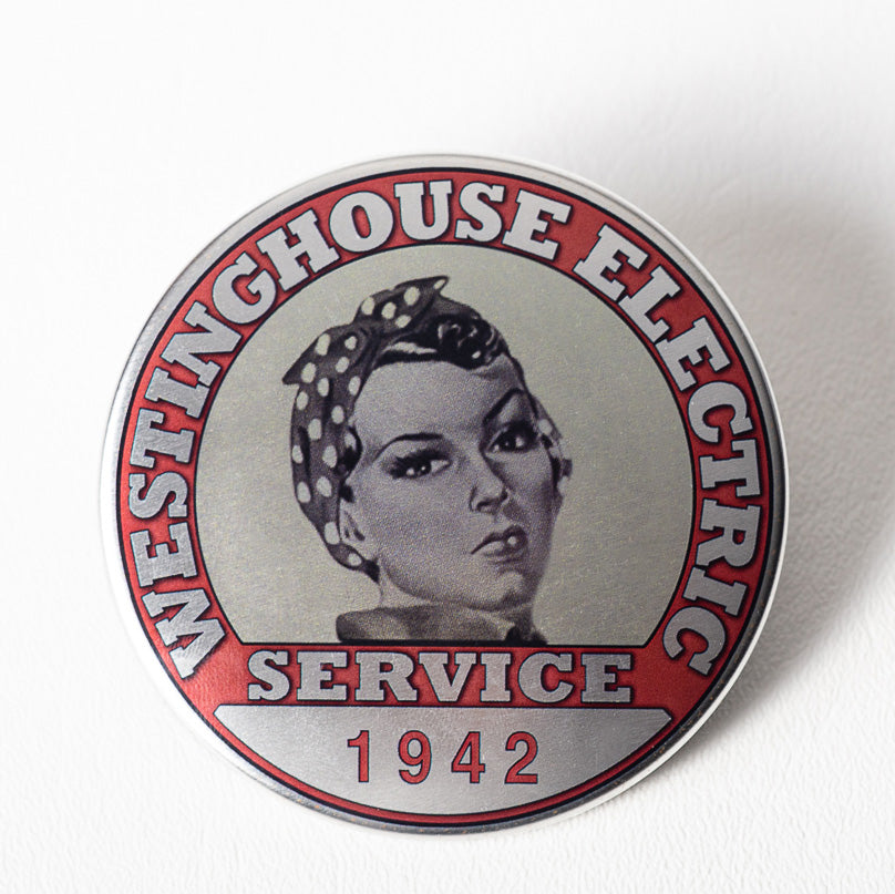 Magnet - Round Westinghouse – Rosie the Riveter Trust